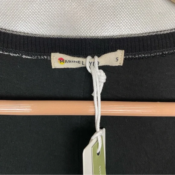 Marine Layer 🌷 Lexi Rib Striped Maxi Dress Sz S - Picture 9 of 13